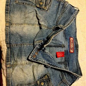 Jean Mini Skirt